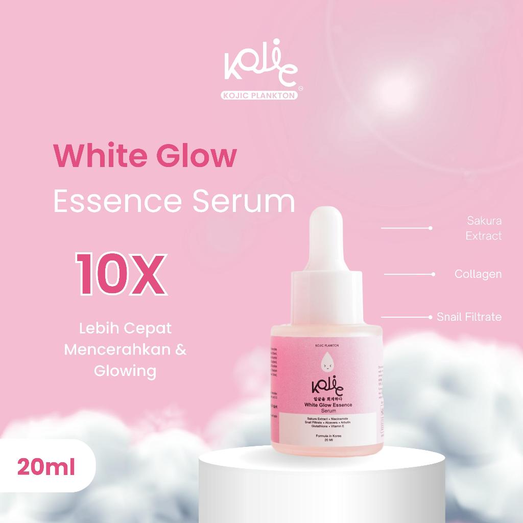 KOJIC PLANKTON WHITE GLOW ESSENCE SERUM 20 ML