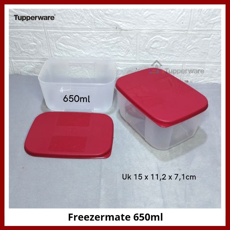 Wadah Penyimpanan Freezer Tupperware - Freezermate 650ml (2)