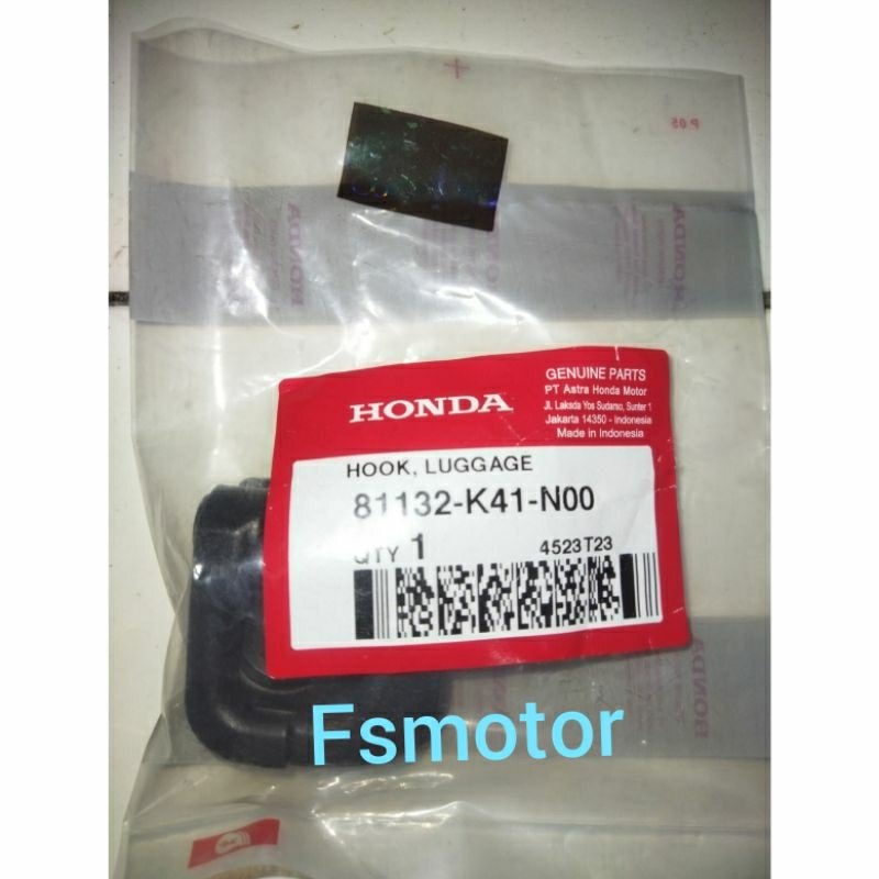 HOOK LUGGAGE VARIO 110 fi NEW SUPRA 125 fi 81132K41N00