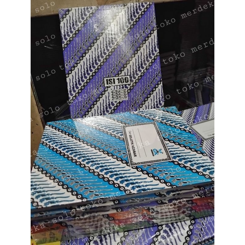 

BUKU KWARTO GELATIK 100 LEMBAR