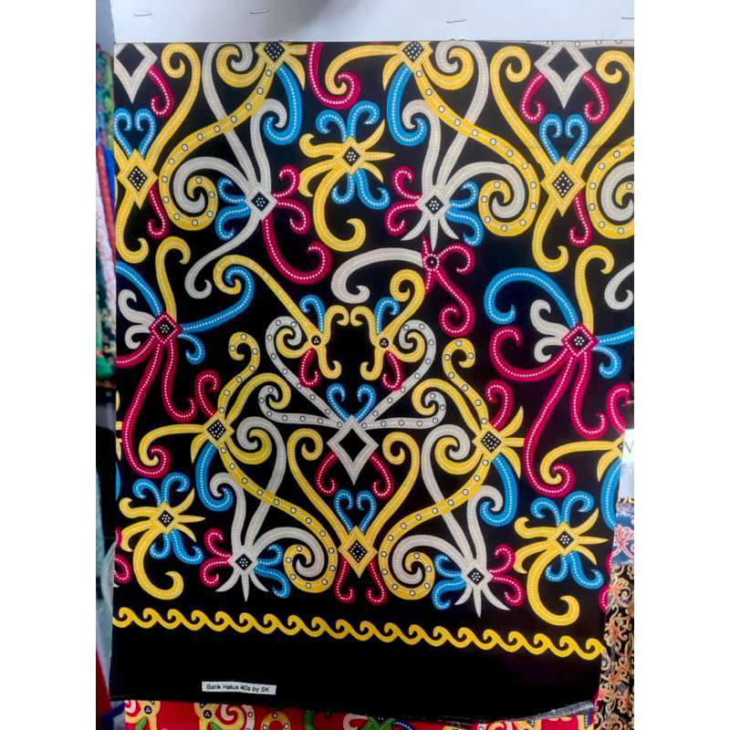 KAIN BATIK KALIMANTAN BAHAN KATUN 2METER