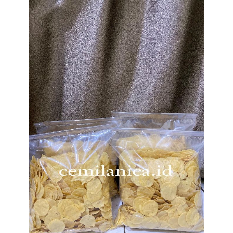 

Cemilanica.id - Opak Mentah Mentega 1kg Opak Koin Opak Singkong Termurah Opak Mini