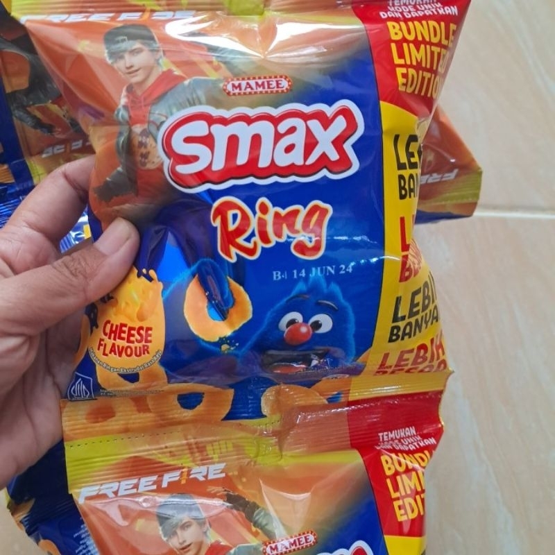 

SMAX RING CHEESE SNACK NETTO 10 PCS X 20 GR