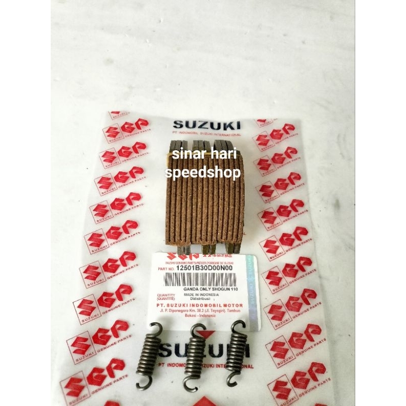 KAMPAS  GANDA SET (SOGUN 110) SUZUKI ORIGINAL SOGUN 110 RR NEW /SOGUN KEBO