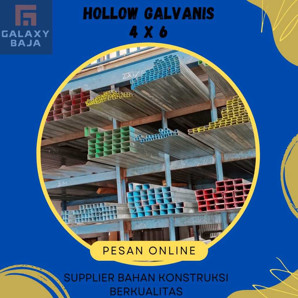 Hollow Galvanis 40 X 60