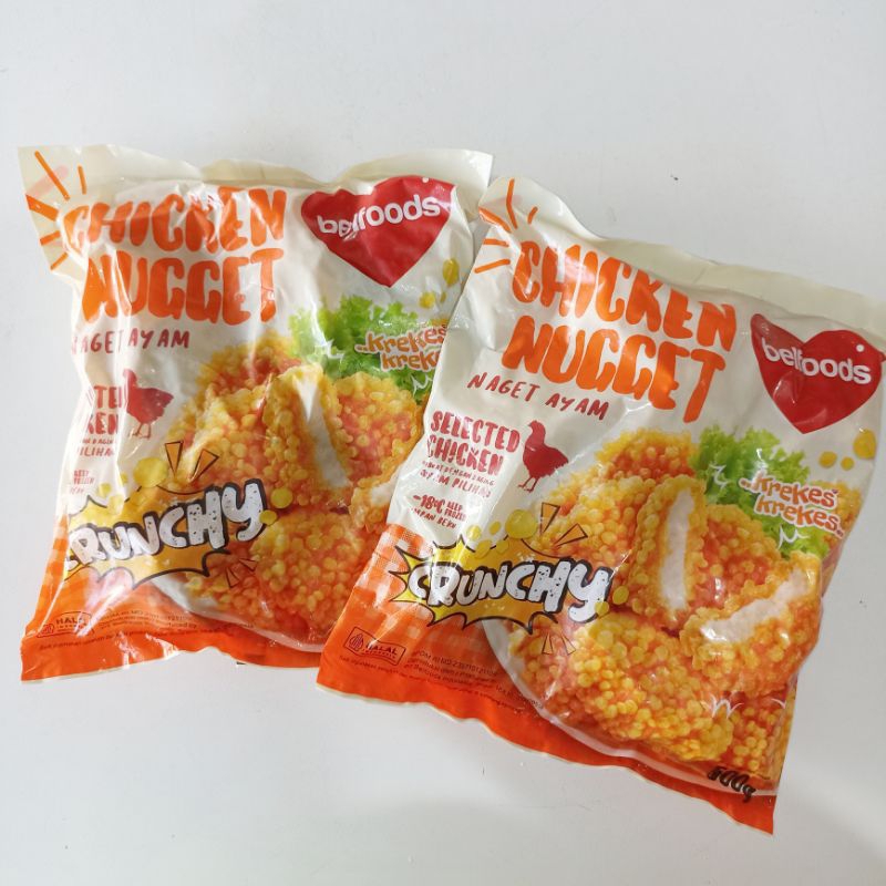 

belfoods chicken nugget Crunchy 500gr