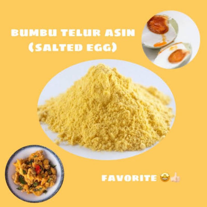 

Salted Egg Powder / Bumbu Telur Asin 250gram