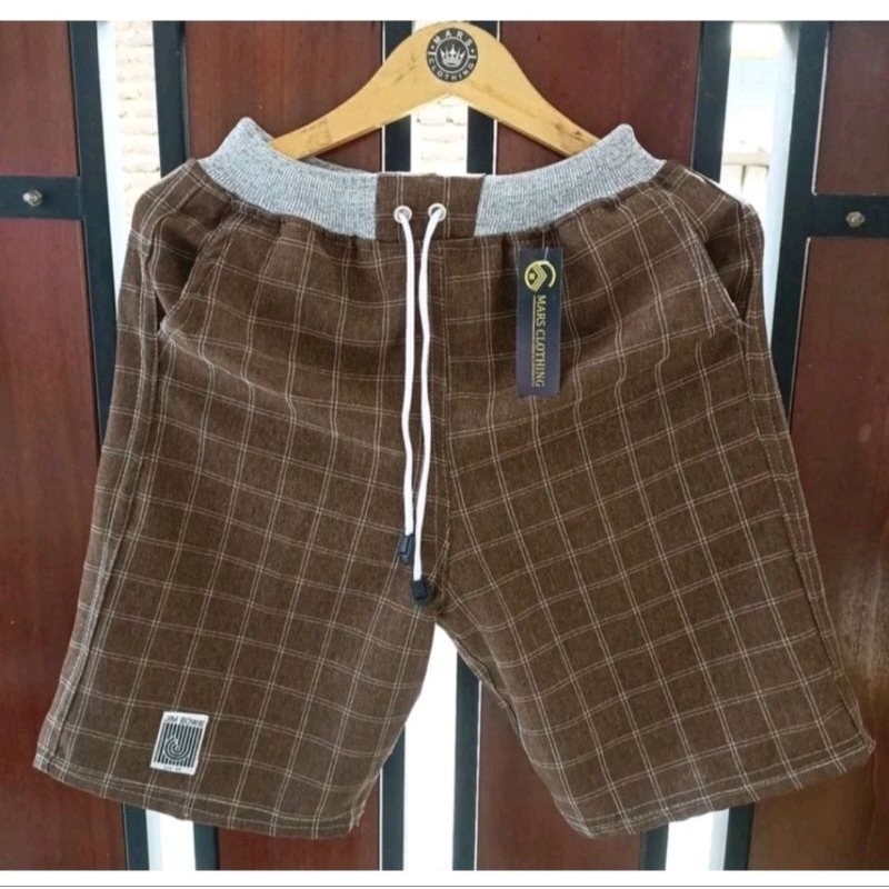 CELANA PENDEK PRIA DEWASA KOTAK KOTAK/CELANA PENDEK TARTAN PRIA  MURAH