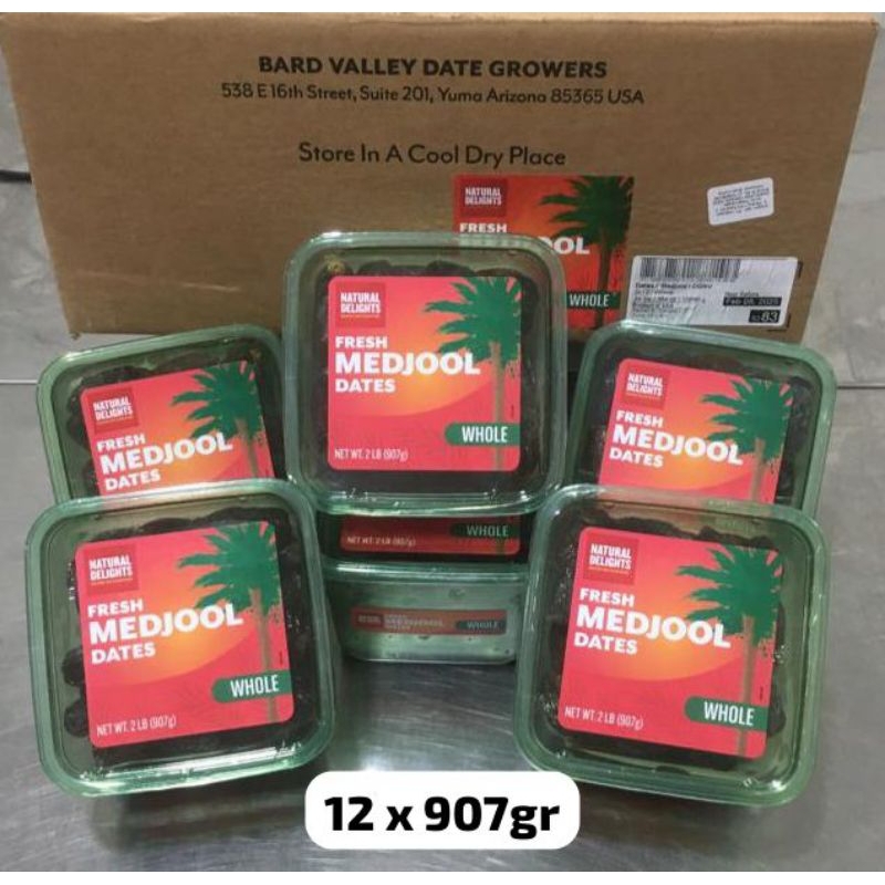 

Kurma Medjool Dates USA 907 gr / pack