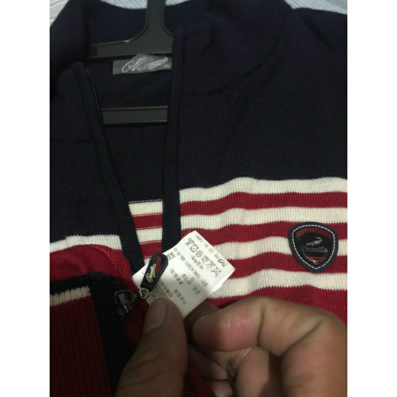 jaket crocodile second bekas