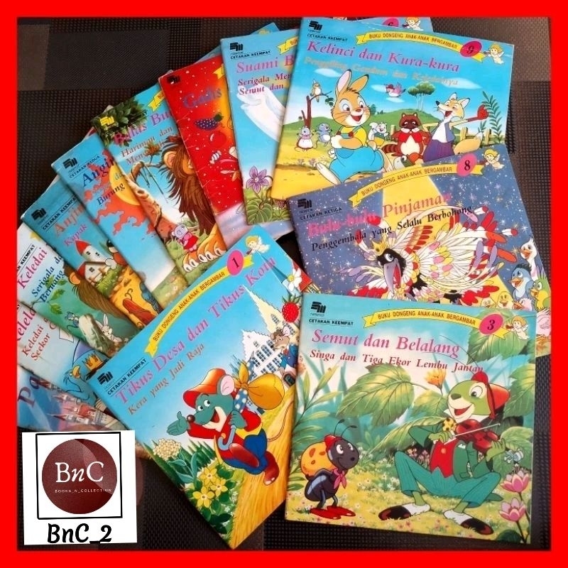 Buku Dongeng anak anak bergambar prelove