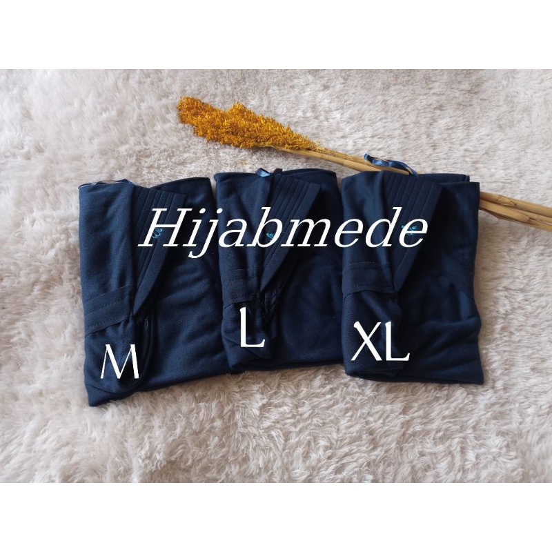 Jilbab Sekolah Rabbani Innova Navy Serut Tertutup Paud TK SD SMP SMA