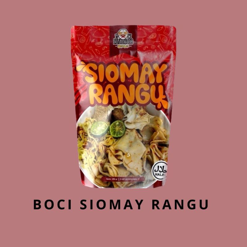 

BOCI MAKNYOS - BOCI SIOMAY RANGU