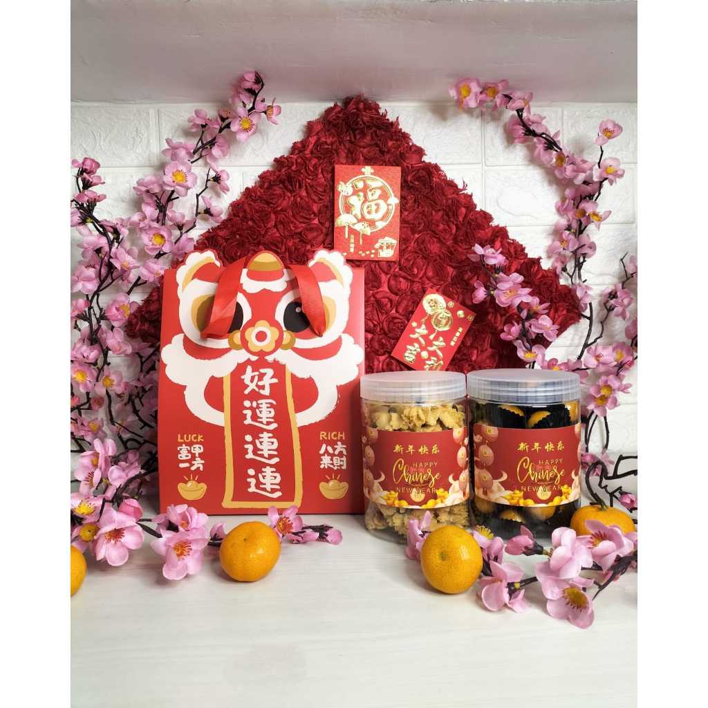 

HAMPREST KUE KERING ,HAMPERS IMLEK /HAMPERST IDULFITRI HOMEMADE ISI 2 TOPLES 350 G/TABUNG 650 ML
