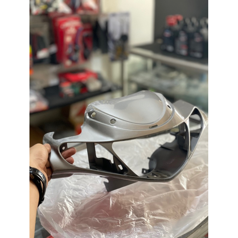 Batok depan 125z - batok 125z - batok 125zr - kepala 125z warna silver