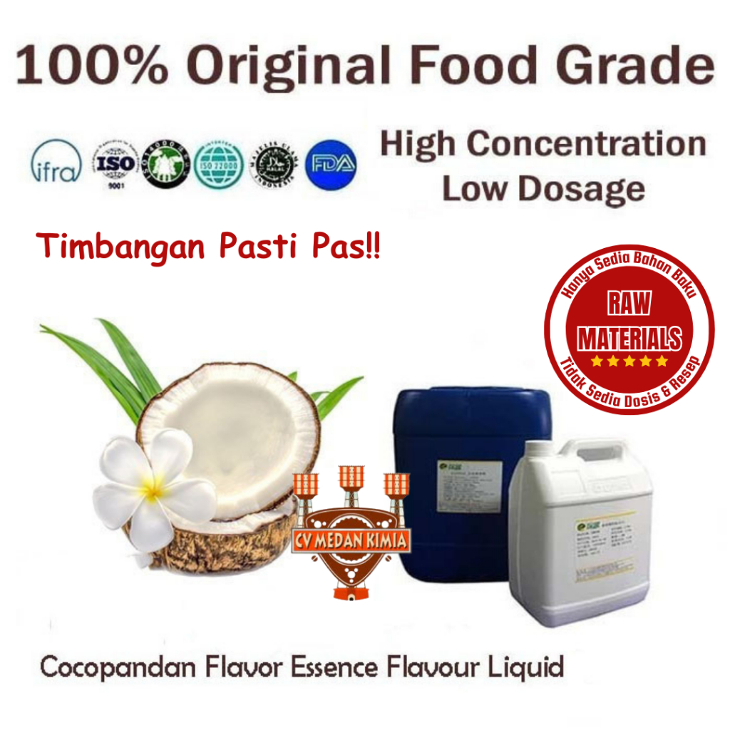 

Perisa Perasa Cocopandan Essence Coco Pandan Flavour Flavor 100gram