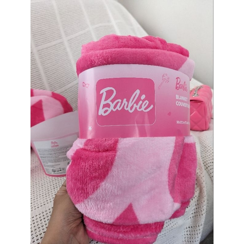 Ready Miniso Barbie Blanket Selimut