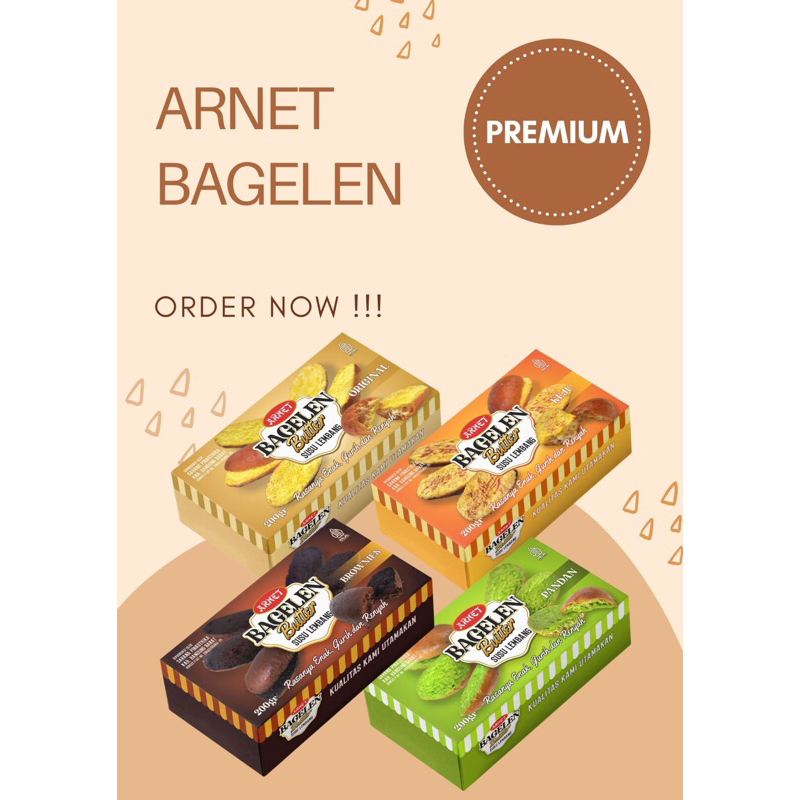 

Arnet Bagelen Premium Kemasan Box 200gr