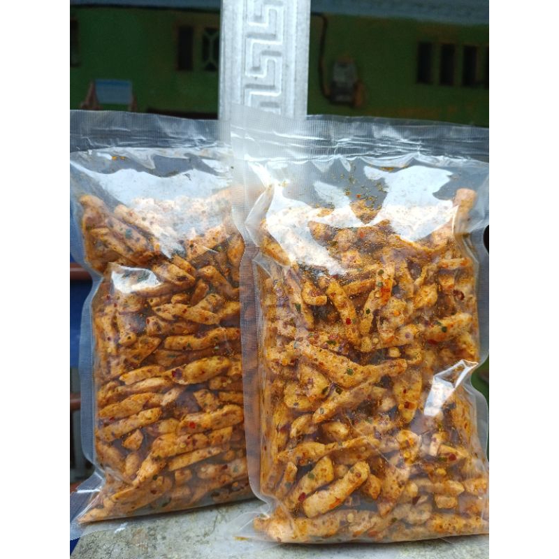 

Basreng pedas daun jeruk 1 kg