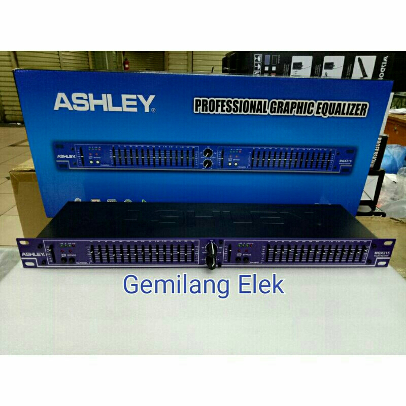 Equaliser ASHLEY MQX 215 Original Garansi