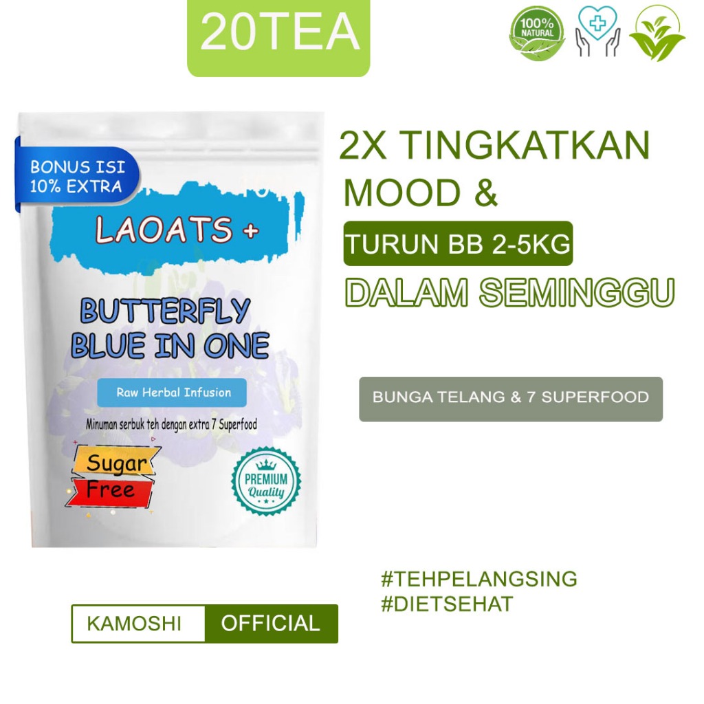 

Teh Bunga Telang Minuman Diet Penurun Berat Badan Bunga Telang Organik Teh Telang Bunga Telang Organik Laoats