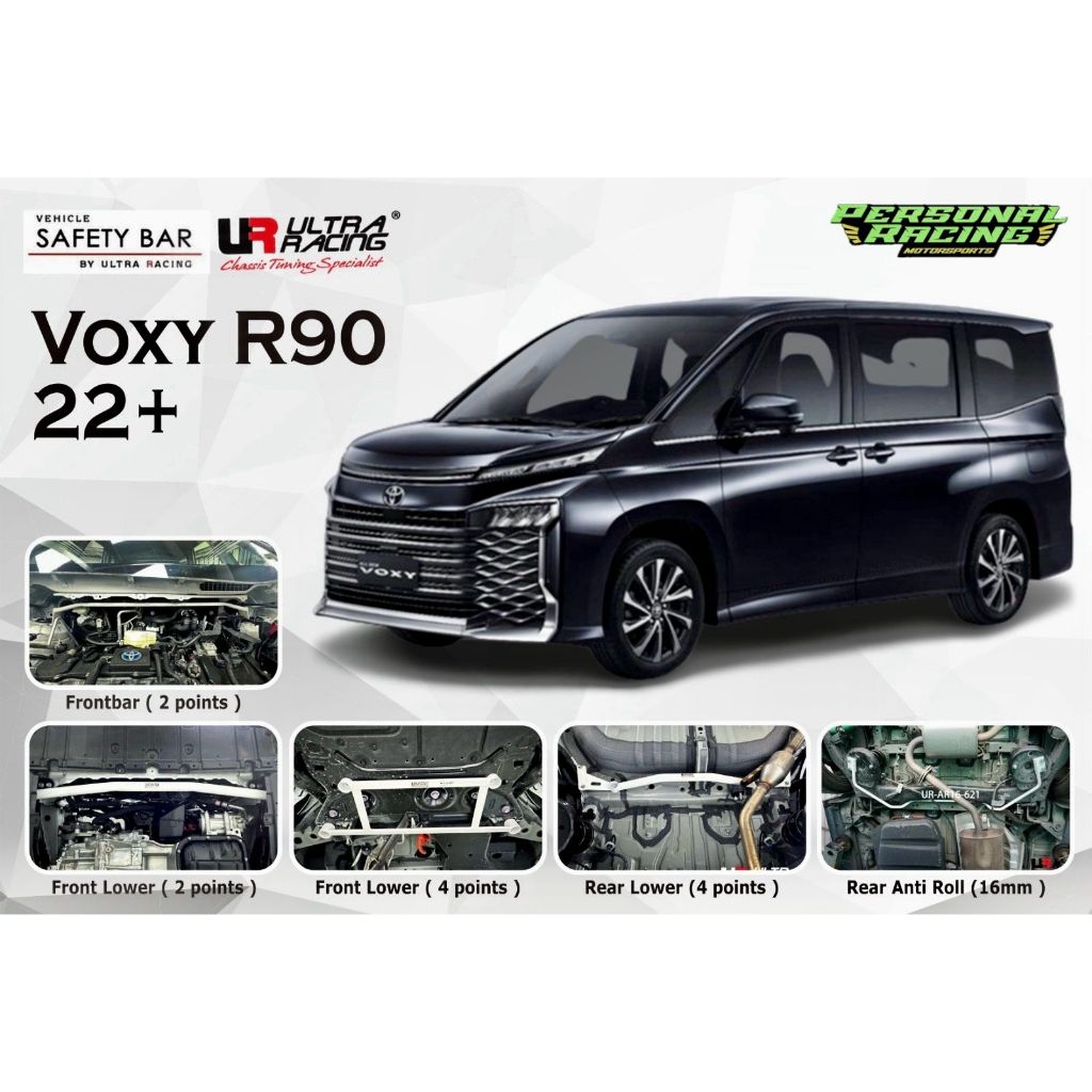 Aksesoris Stabiliser Strutbar Toyota Voxy 22+ Gen 4 R90 Hybrid