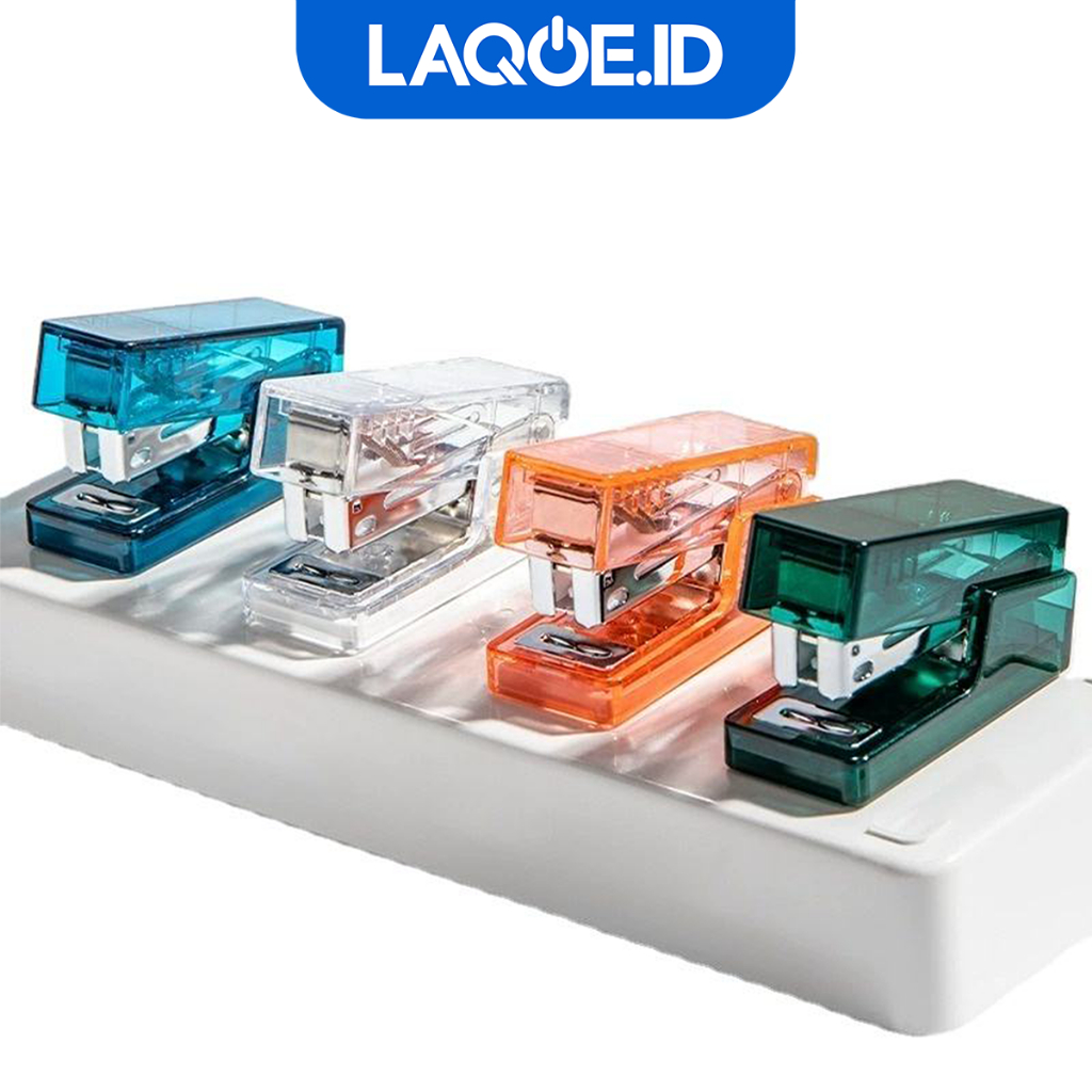 

Staples Mini Transparan Penjepit Kertas Free Refil Isi Stapler Portable ATK014