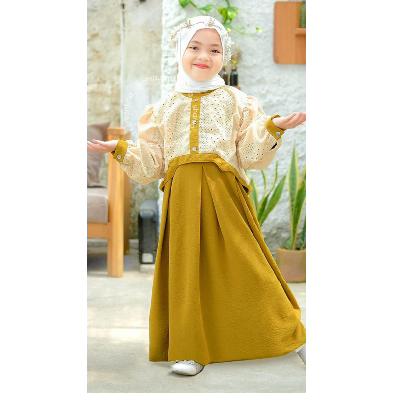 Namiya Kids - Nancy Dress Gamis Anak Perempuan