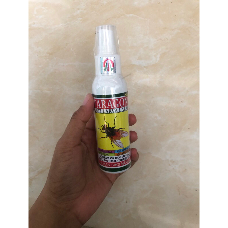 Paragon spray Kuladex Spray Obat Luka anti lalat larva untuk sapi Kambing hewan ternak