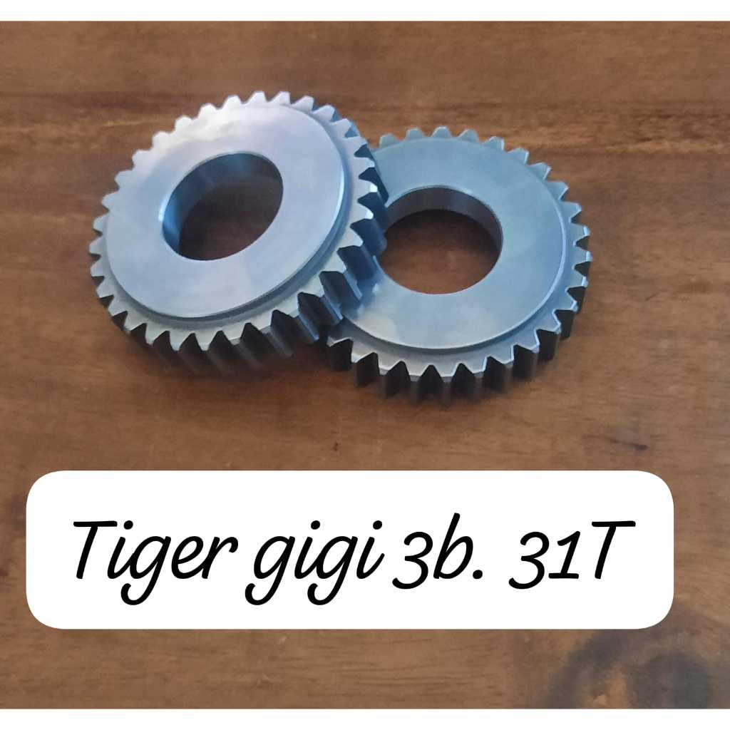 Rasio tiger Racing gigi 3b. mata 31T lawan standar