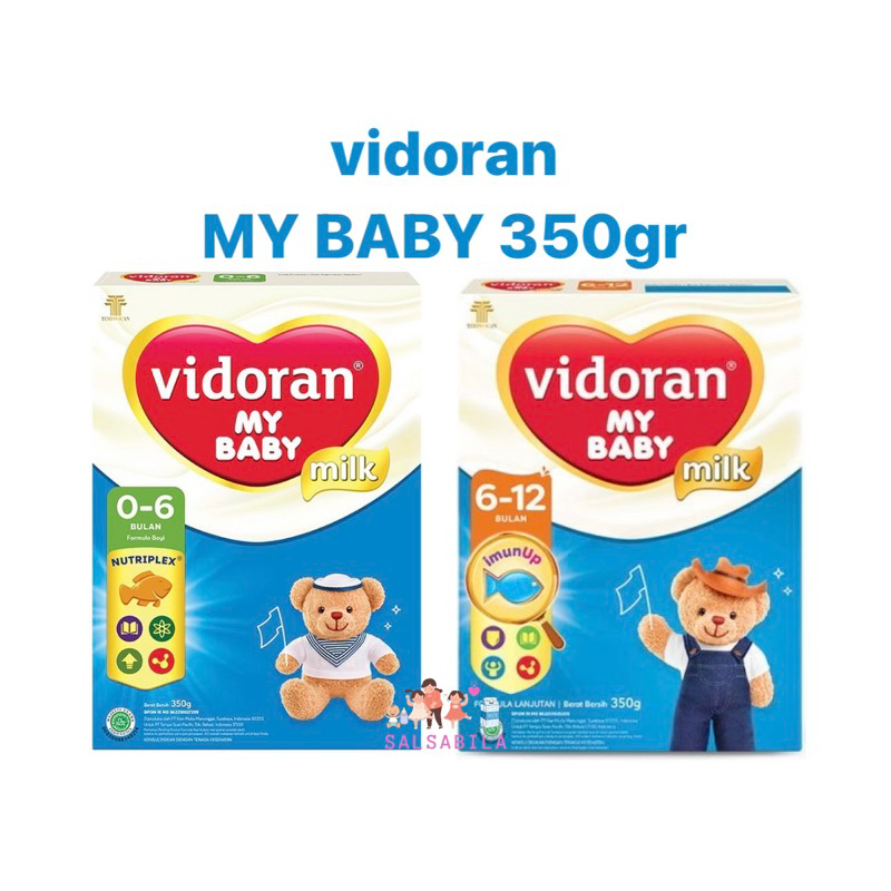 

VIDORAN BABY 0-6 / 6-12 BULAN 350gr