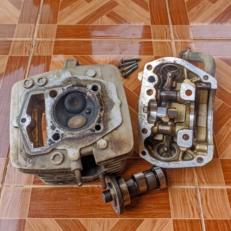 kop blok head deksel tiger revo tirev original