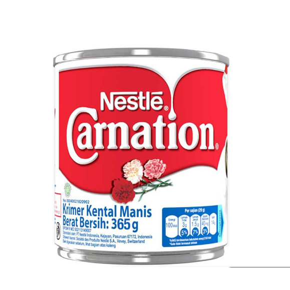 

CARNATION KRIMER KENTAL MANIS 365GR