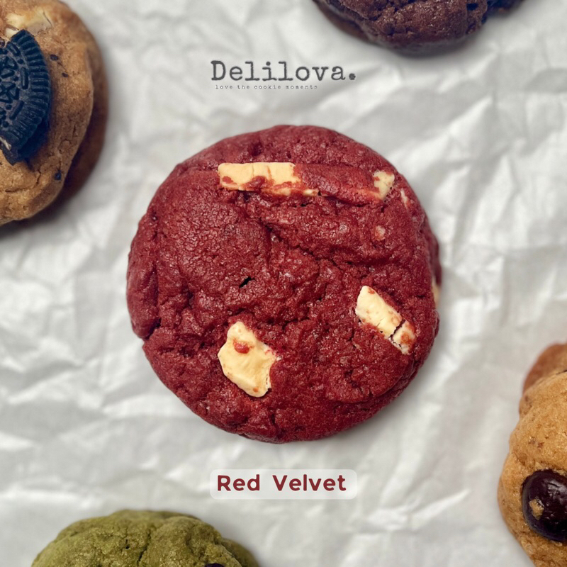 

DELILOVA | Red Velvet Soft Cookies