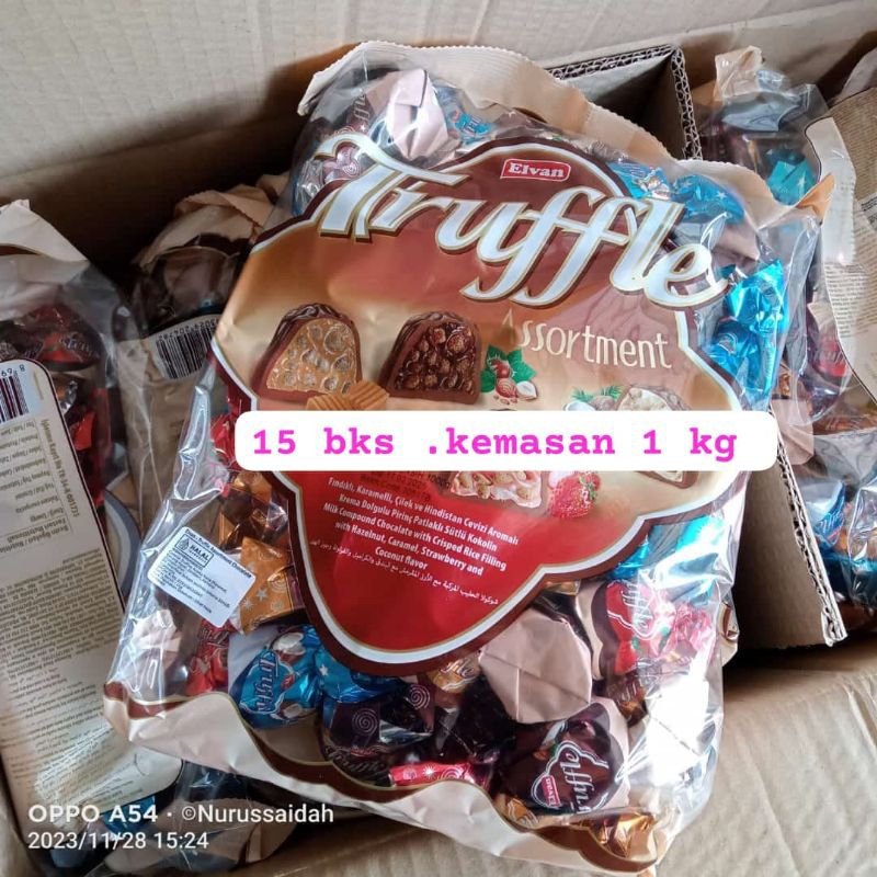 

coklat cokelat truffle turki original 1kg