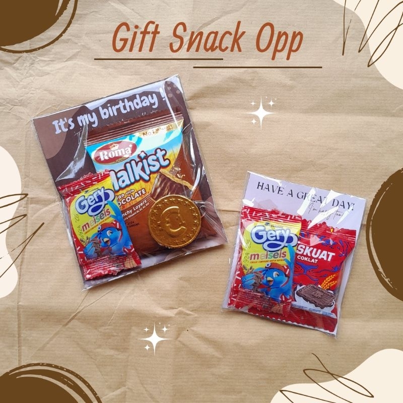 

KAENBEID - Gift Snack Opp | Mini Gift Snack Freebies | Gift Teman Sekelas