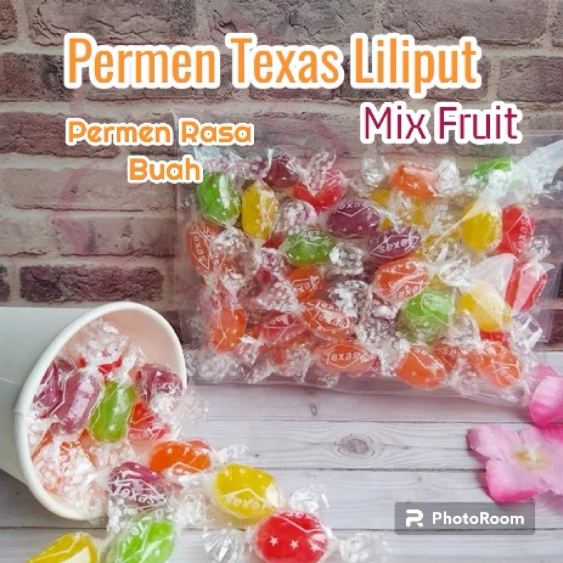 

Permen Jadul Texas Liliput / Permen mini aneka rasa buah 250 Gram