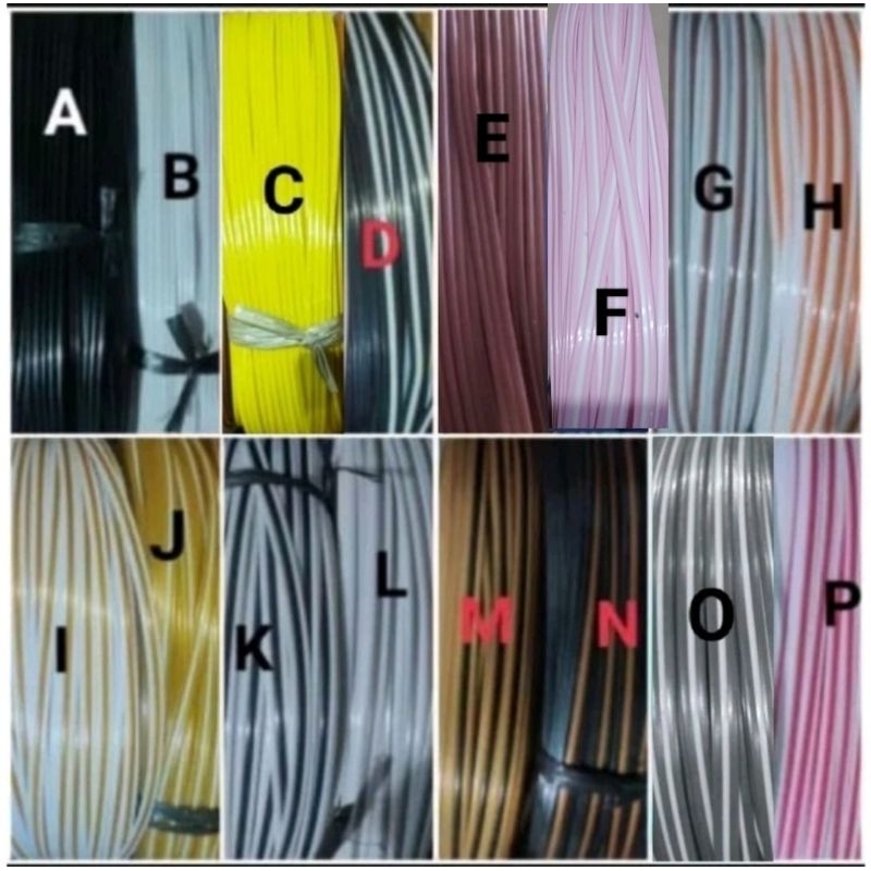 Miawmiaw_Id Tali Jali Jali Plastik Premium 1Kg / Jali Jali Anyaman/Tas Anyaman/Rotan Sintetis