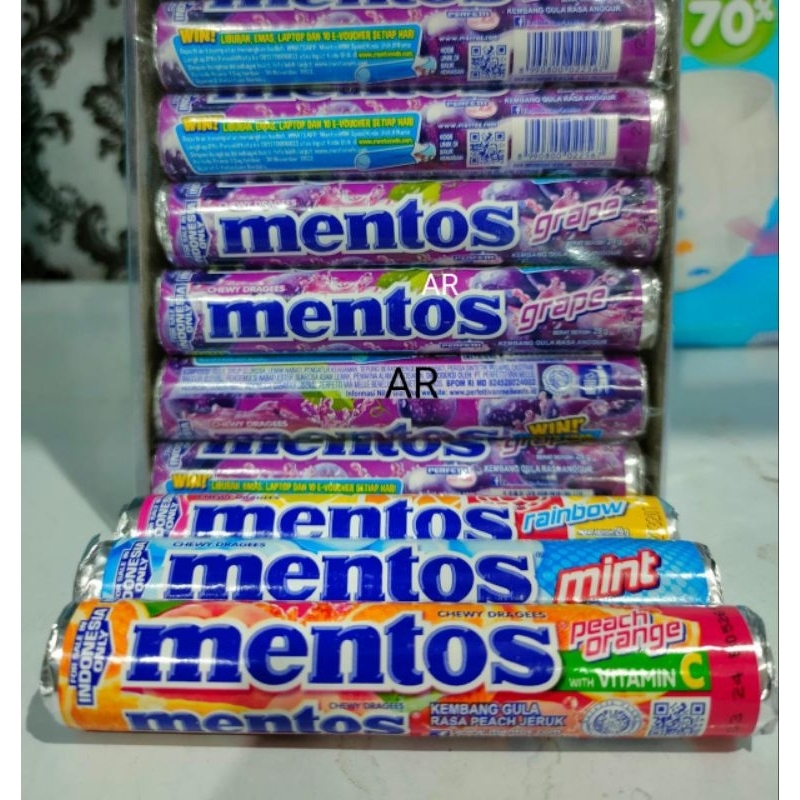 

Permen Mentos Roll 29gr