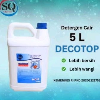 Deterjen Cair Decotop#deterjen cair#deterjen laundy