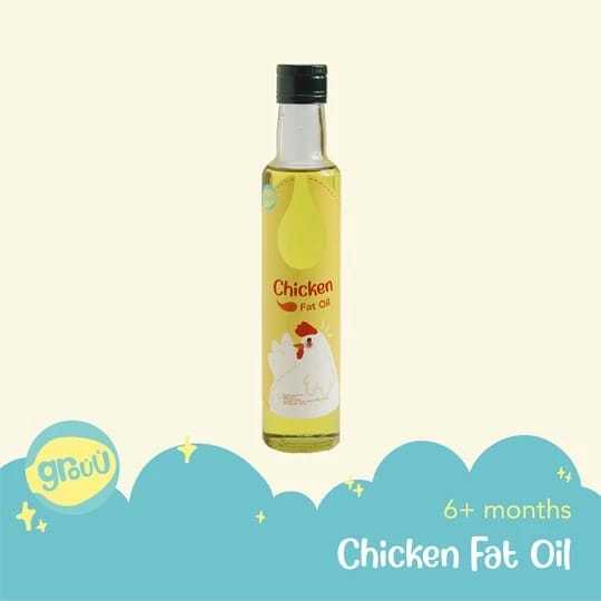

Grouu - Chicken Fat Oil 250 ml/ Minyak Lemak - MPASI BB Booster