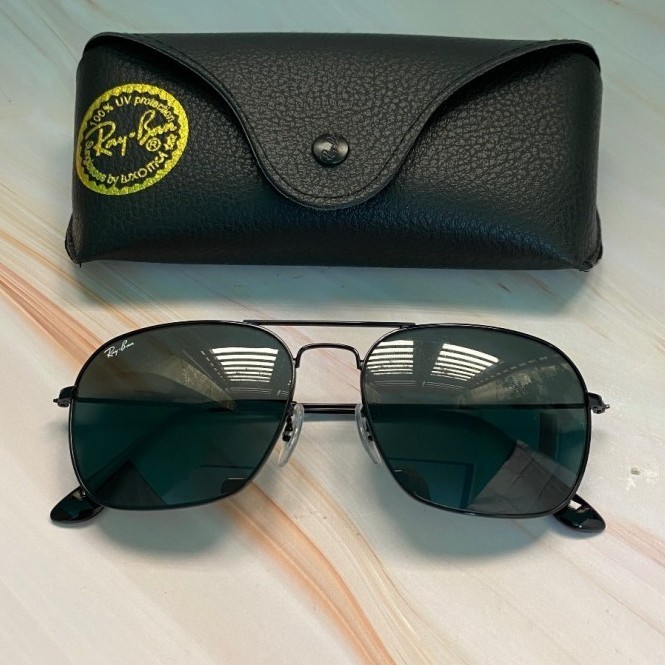 Kacamata pria rayban caravan RB3136 ori black