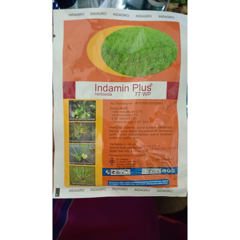 HERBISIDA INDAMIN PLUS 77 WP