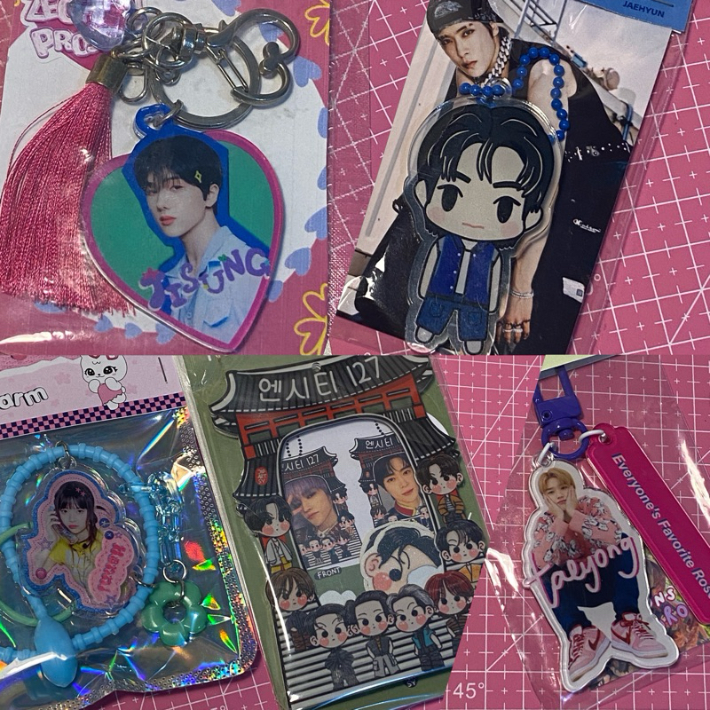 [READY STOCK] PHOTOCARD HOLDER (CAHOL) KEYCHAIN NCT 127 NCT DREAM TAEYONG JAEHYUN FACT CHECK NEWJEAN