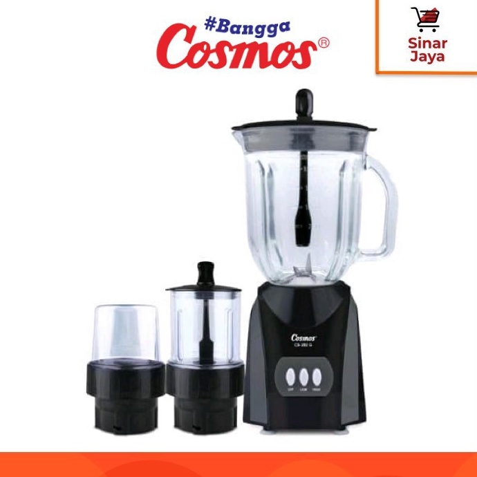 DaT COSMOS CB 282 G Blender KacaGelas 2 Liter 3 in 1  E