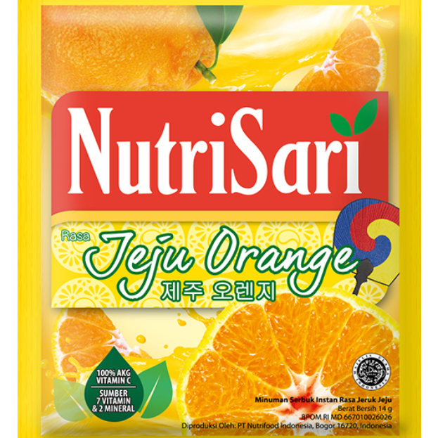 

NutriSari Jeju Orange 10 Sachet