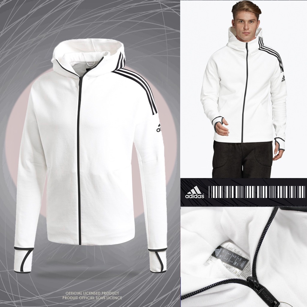 JUMPER HOODIE ZIPP ADIDAS ZNE WOVEN