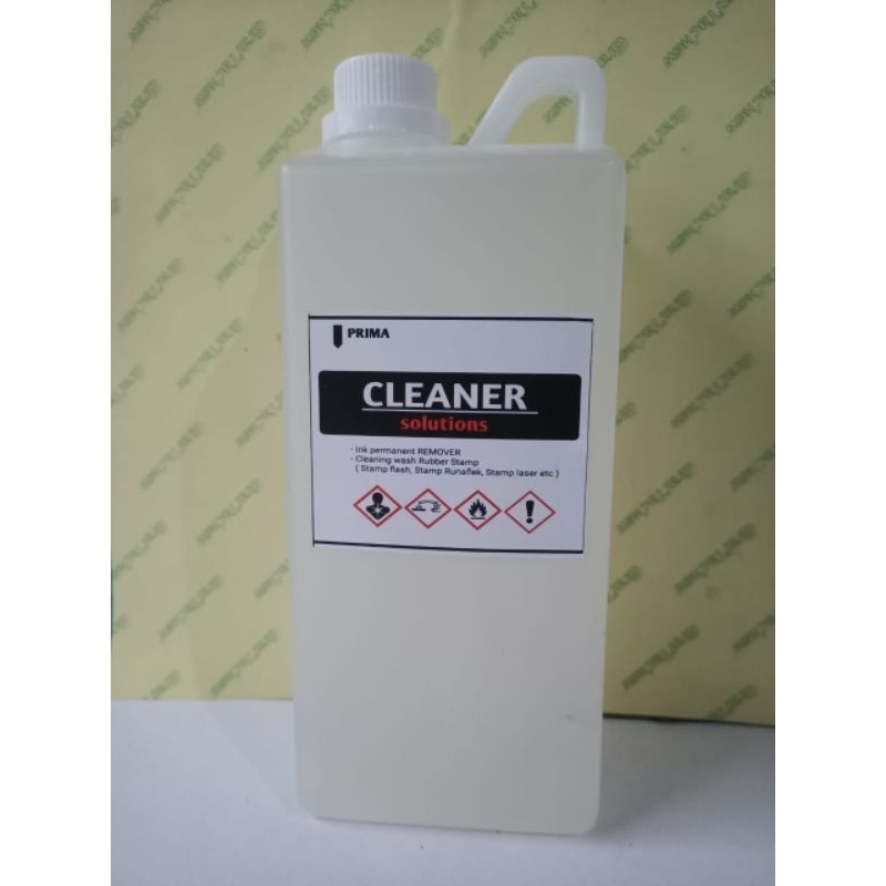 

CLEANER SOLUTIONS pembersih tinta permanent ( Ink REMOVER ) kemasan 1 Liter