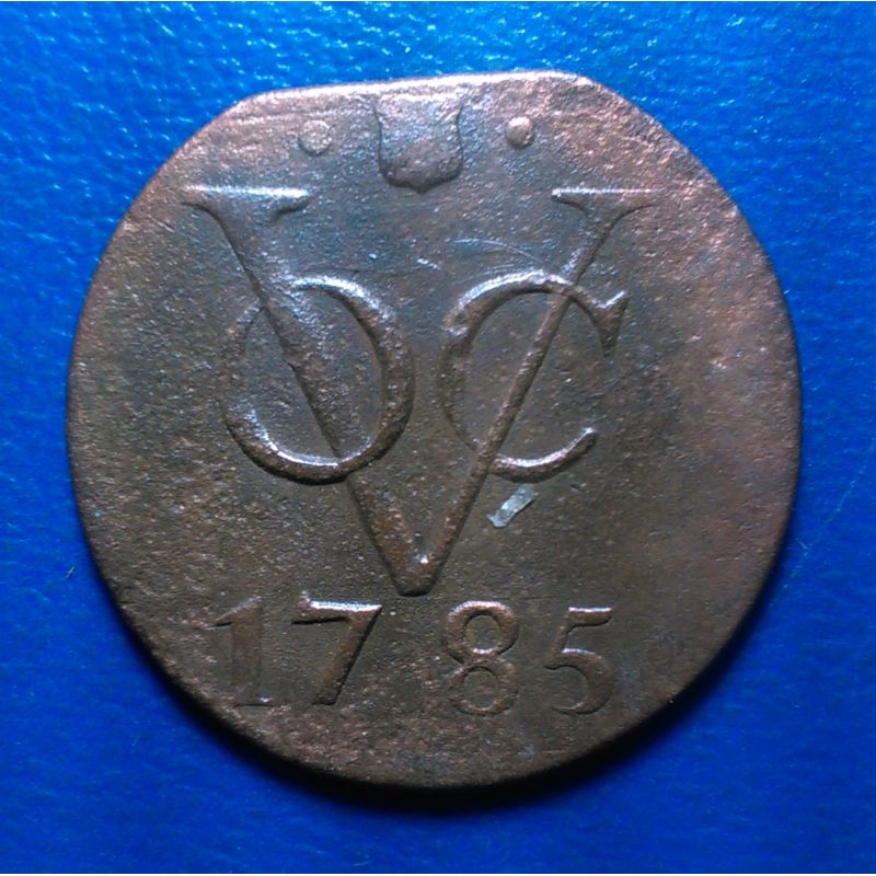 Koin VOC 1 Duit Utrecht 1785