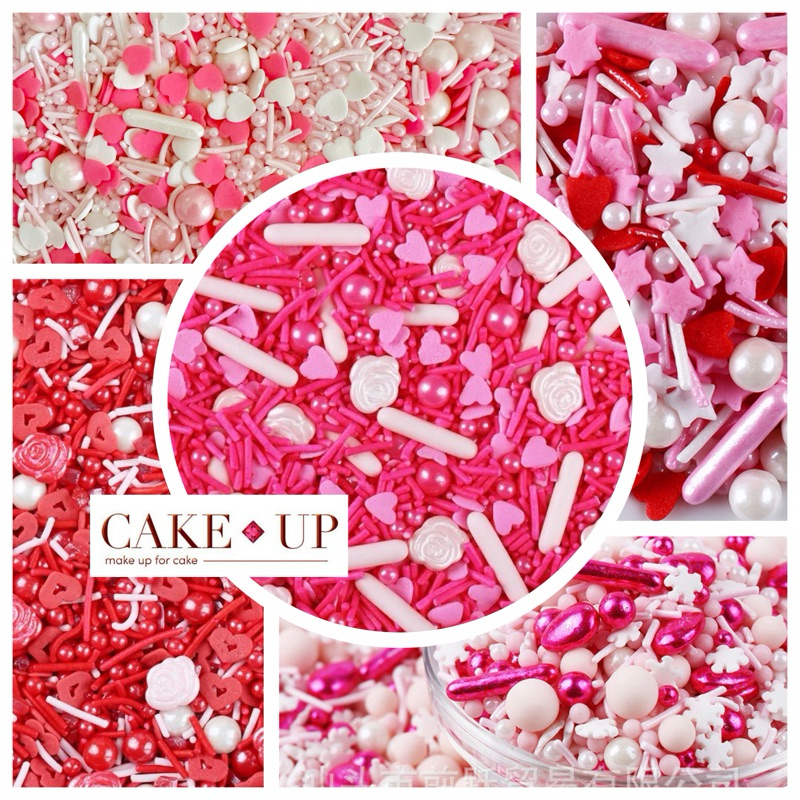 

Sprinkle Kue Valentine Hati Pink Rose Love Cake Decoration Hari Kasih Sayang Valentin